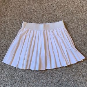 Garage White Tennis Skirt